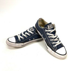 Converse Womens W9697 Chuck Taylor All Star OX Blue White Sneaker Shoes Size 6